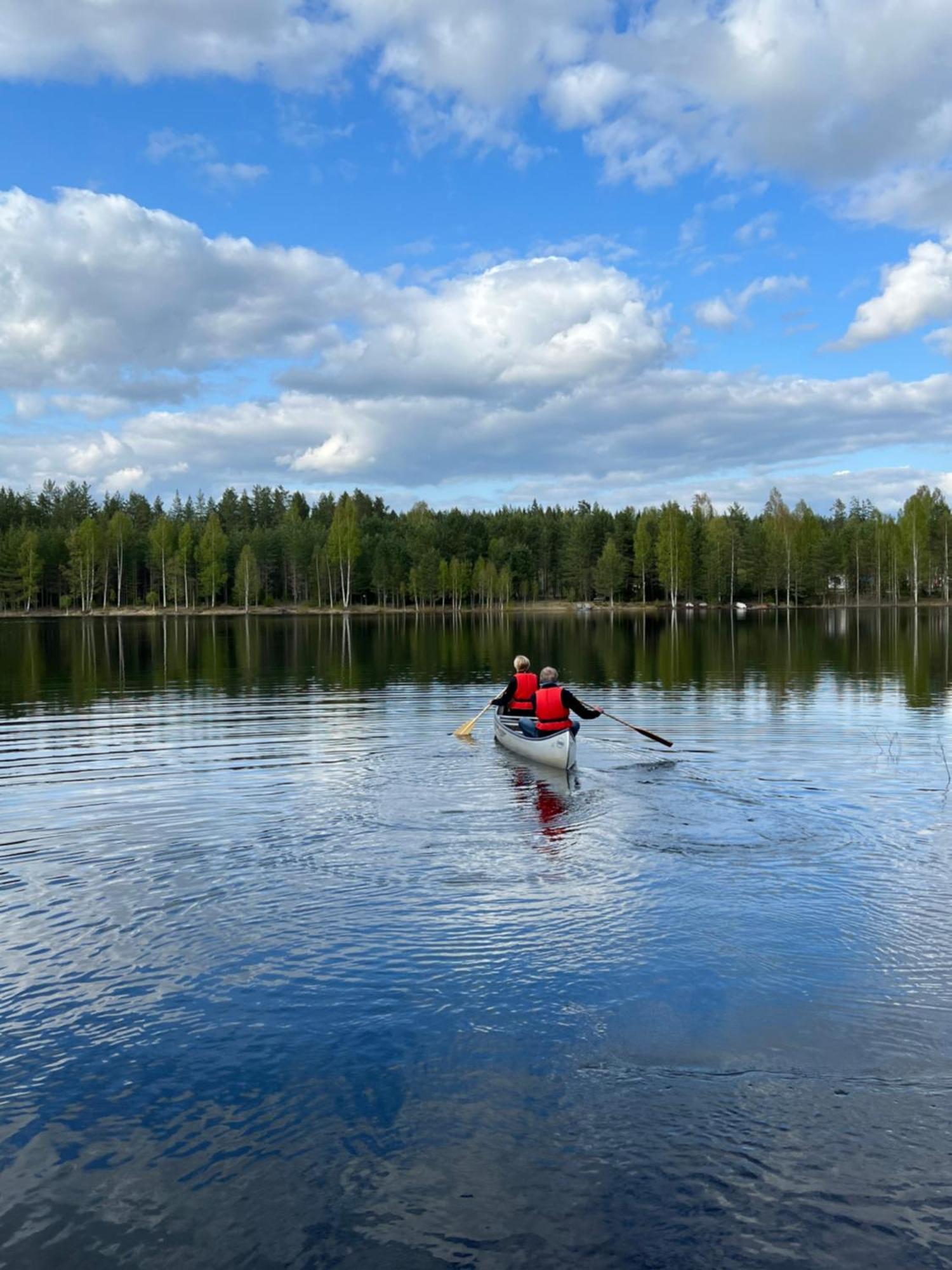 Nya Skogsgarden Hostel Mårbacken Buitenkant foto